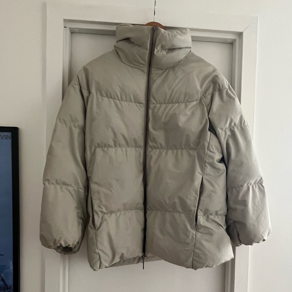studio nicholson off white puffer